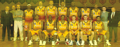 Photo d'équipe - Limoges 2002/2003