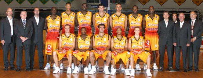 Photo d'équipe - Limoges 2003/2004