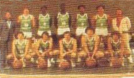 Photo d'équipe - Limoges 1979/1980