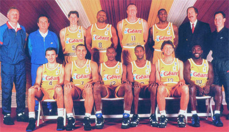 Photo d'équipe - Limoges 1994/1995