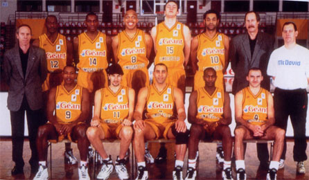Photo d'équipe - Limoges 1995/1996