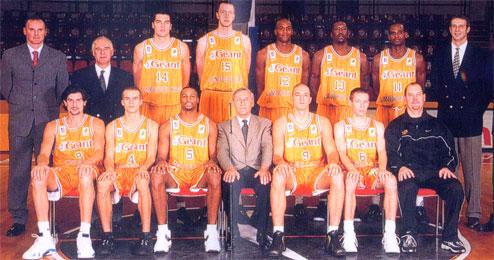 Photo d'équipe - Limoges 1999/2000