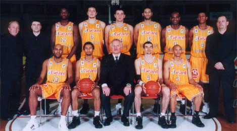 Photo d'équipe - Limoges 2000/2001
