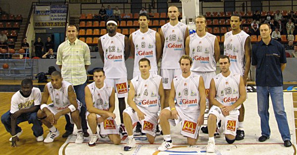 Photo d'équipe - Limoges 2006/2007